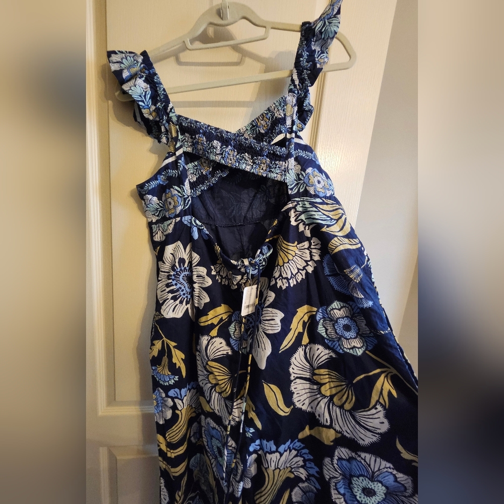 FREE PEOPLE Bali Albright Cotton Printed Jumpsuit. Size Medium. NWT! - Picture 11 of 16